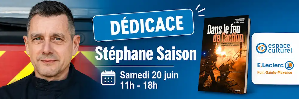 Dédicace de Stéphane Saison à Pont-Sainte-Maxence