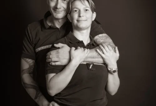 Stéphane SAISON & Julie Marolles - Fondateurs de l'association APTE, dédiée à la santé mentale des sapeurs-pompiers victimes de stress post traumatique.