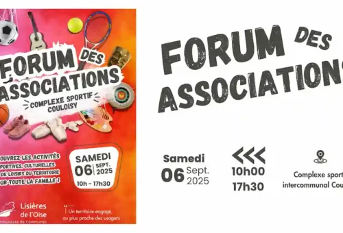Association APTE, affiche du forum des associations 2025
