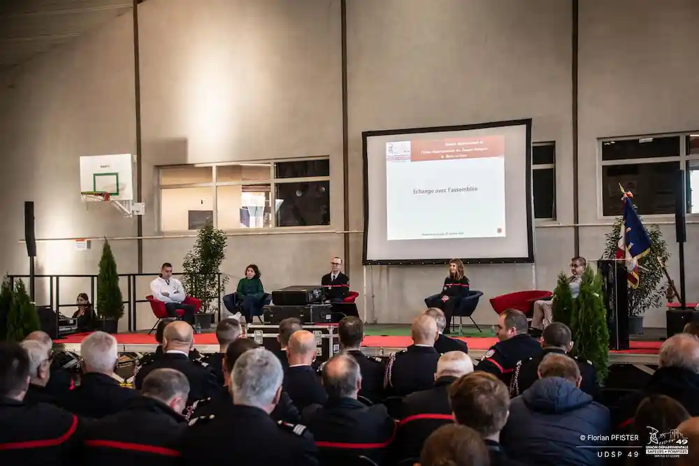 L'association APTE, lors du congrès départemental de l'union départementale du 49