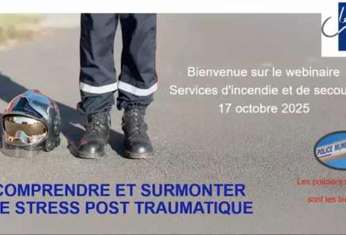 Association APTE, webinaire pour le CNFPT sur "Comprendre et surmonter le stress post-traumatique"
