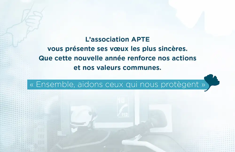 Association APTE, carte de voeux 2026